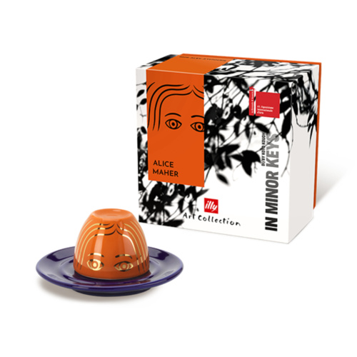 [25788] Biënnale 2026: 1 espresso kop en schotel Alice Maher  (Set A)