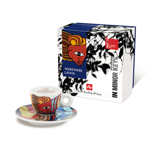[25789] Biënnale 2026: 1 espresso kop en schotel Werewere Liking (SET B)
