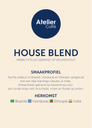Atelier Caffè koffiebonen House Blend 1kg