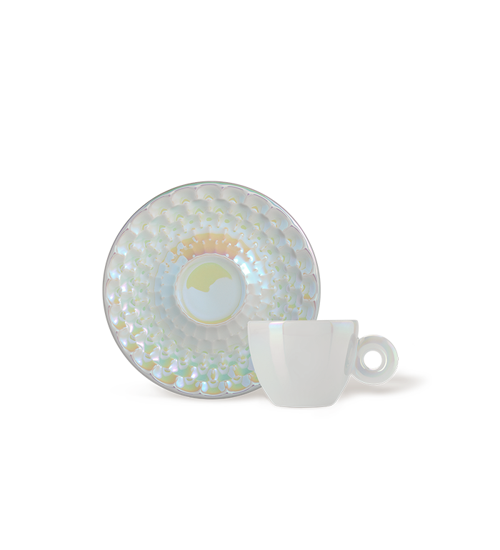 John Armleder: 2 espresso kop en schotel - 2025