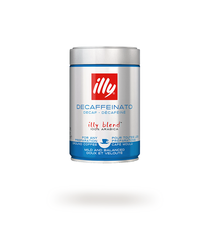 illy gemalen koffie deca 6 x 250g