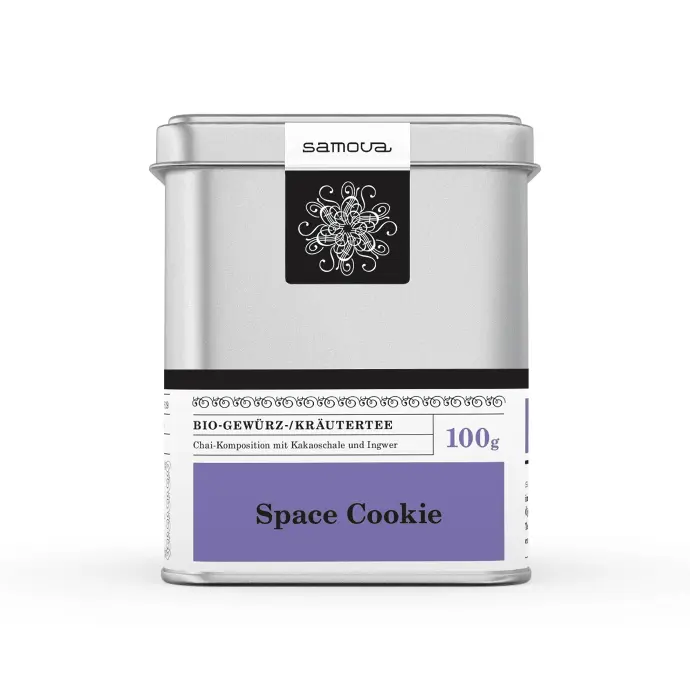 Samova Space Cookie  Theeblik leeg