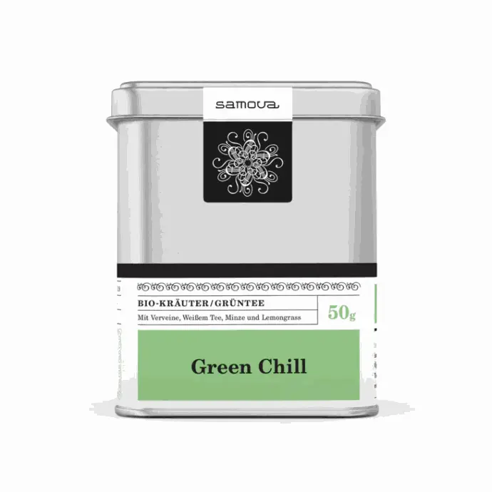 [98240106] Samova Green Chill  Theeblik leeg